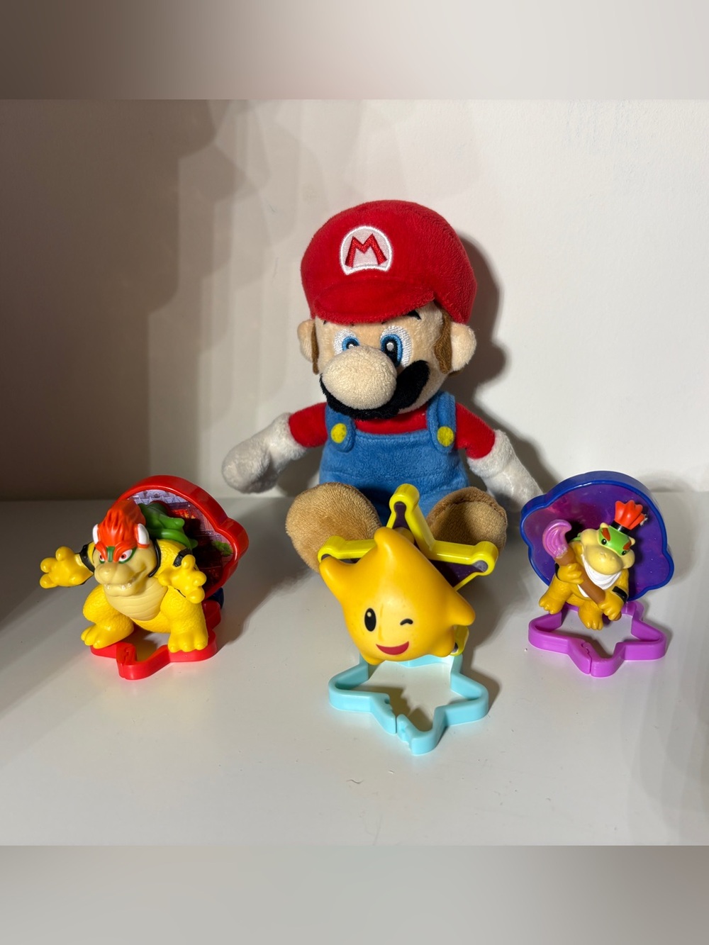 Nintendo Plush Mario with Nintendo characters